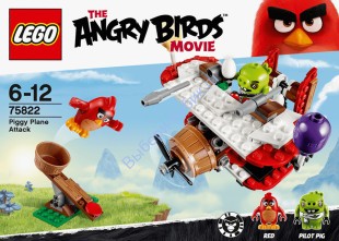 Конструктор LEGO AngryBirds 75822 Самолетная атака свинок
