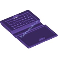 Деталь Лего Ноутбук Цвет Темно-Фиолетовый