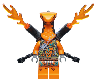 Минифигурка Лего Ниндзяго Cobra Mechanic - Flamethrowers
