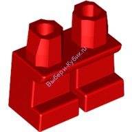Деталь Лего Ноги Короткие 5 Цвет Красный