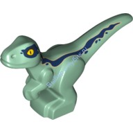 Деталь Лего Динозавр Детеныш Цвет Песочно-Зеленый