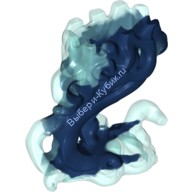 Деталь Лего Подставка Для Минифигурки Дым Цвет Прозрачно-Голубой