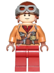 Минифигурка Лего Звездные Войны - Naboo Fighter Pilot  sw0641
