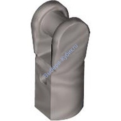 Деталь Лего Держатель Для Стержня С Ручкой Цвет Металлический Серебрянный