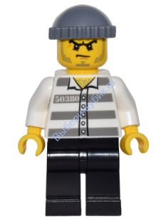 Минифигурка Лего -   - Заключенный тюрьмы 50380 