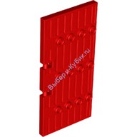 Деталь Лего Дверь 1 х 5 х 8 12 Частокол Цвет Красный