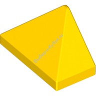 Деталь Лего Скос 45 2 х 1 Тройной - Цвет Желтый