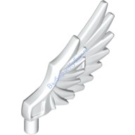 Деталь Лего Птичье Крыло С Перьями Цвет Белый