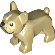 Деталь Лего Собака Цвет Песочный