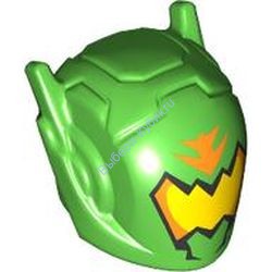 Деталь Лего Шлем С Антеннами Цвет Ярко-Зеленый