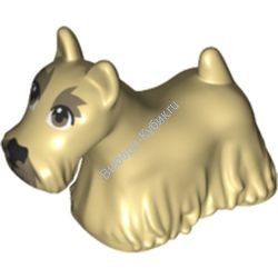 Деталь Лего Собака Шотландский Терьер Цвет Песочный