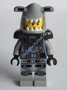Минифигурка Лего Ninjago (Ниндзяго) - Голова-молот