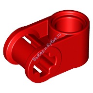 Деталь Лего Техник Коннектор Перпендикулярный Цвет Красный