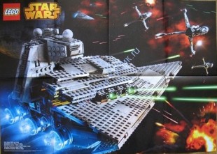 LEGO® "Star Wars" Постер 2014 (изображены 75050, 75055,)