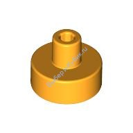 Деталь Лего Плитка Круглая 1 х 1 С Держателем Цвет Ярко-Светло-Оранжевый