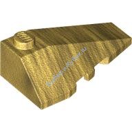 Деталь Лего Клин 4 х 2 Тройной Правый Цвет Перламутрово-Золотой