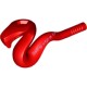Деталь Лего Змея Цвет Красный