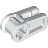 Деталь Лего Техник Коннектор Ось — Провод Цвет Белый