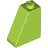 Деталь Лего Скос 65 2 х 1 х 2 Цвет Лайм