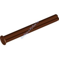 Деталь Лего Техник Ось 5 Со Стоп-Кольцом Цвет Коричневый