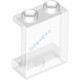 Деталь Лего Панель 1 х 2 х 2 С Боковыми Усилителями - Полые Штырьки Цвет Прозрачный
