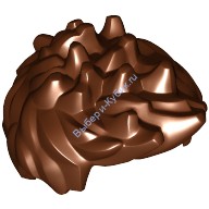 Деталь Лего Парик Минифигурки Цвет Коричневый