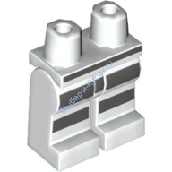 Деталь Лего Ноги С Рисунком Цвет Белый