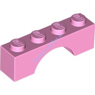 Деталь Лего Арка 1 х 4 Цвет Ярко-Розовый