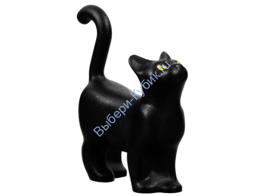 Кошка Бельвиль / Скала с Желтыми Глазами Цвет Черный