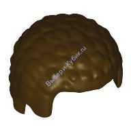 Деталь Лего Парик Мужской Цвет Темно-Коричневый