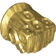 Деталь Лего Рука Большая Цвет Перламутрово-Золотой
