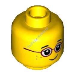 Деталь Лего Голова Минифигурки Цвет Желтый