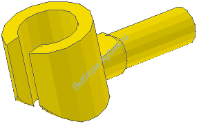 Деталь Лего Кисть Цвет Желтый