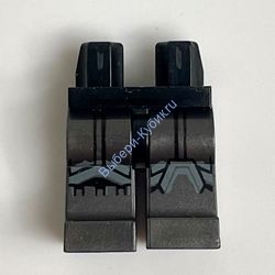 Деталь Лего Ноги С Рисунком Цвет Черный