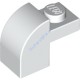 Деталь Лего Кубик Модифицированный 1 х 2 х 1 1/3 С Закругленным Верхом Цвет Белый