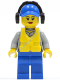 Минифигурка Лего Сити - Городская береговая охрана - Женщина