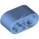 Деталь Лего Техник Бим 1 х 2 Толстый С Отверстиями Для Пина И Оси Цвет Голубой