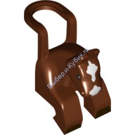 Деталь Лего Костюм Лошади Голова Цвет Коричневый