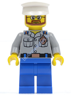 Минифигурки Лего Сити - Капитан - Береговой охраны 
