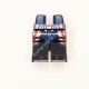 Деталь Лего Ноги С Рисунком Цвет Темно-Синий