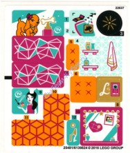 Наклейки К Набору Лего 41135 - (25481/6139824)