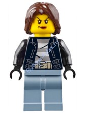 Police - City Bandit Crook Female with Short Hair (60129)