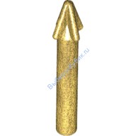 Деталь Лего Гарпун Гладкая Рукоятка Цвет Перламутрово-Золотой