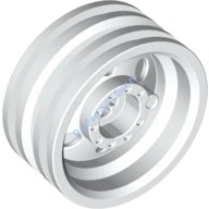 Деталь Лего Диск 30 Мм D х 14 Мм Для Шины 43.2 х 14 Цвет Белый