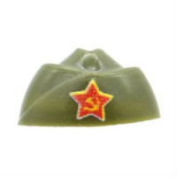 АНАЛОГ Пилотка со звездой ВОВ Советский Союз зеленая
