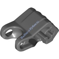 Деталь Лего Техник Кулак С Отверстием Под Ось Цвет Темно-Серый