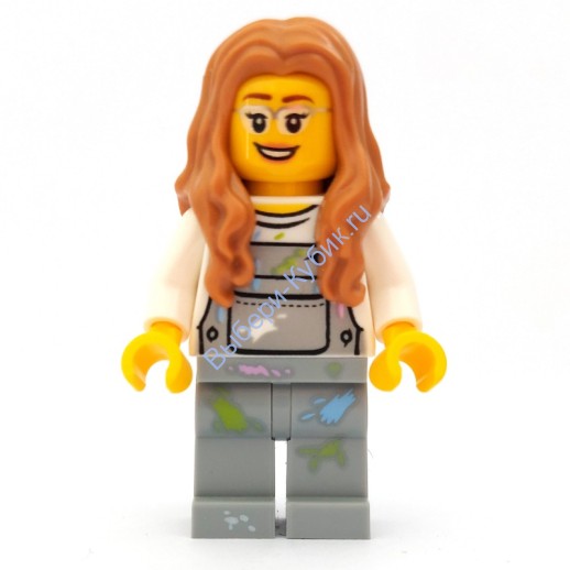 Минифигурка Лего Сити Художник cty1013
