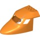 Деталь Лего Фюзеляж Самолета Кабина 6 х 10 Верх Цвет Оранжевый