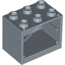 Деталь Лего Каркас Шкафа 2 х 3 х 2 Цвет Песочно-Голубой