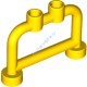 Деталь Лего Стержень (Решетка) 1 х 4 х 2 С Штырьками Цвет Желтый